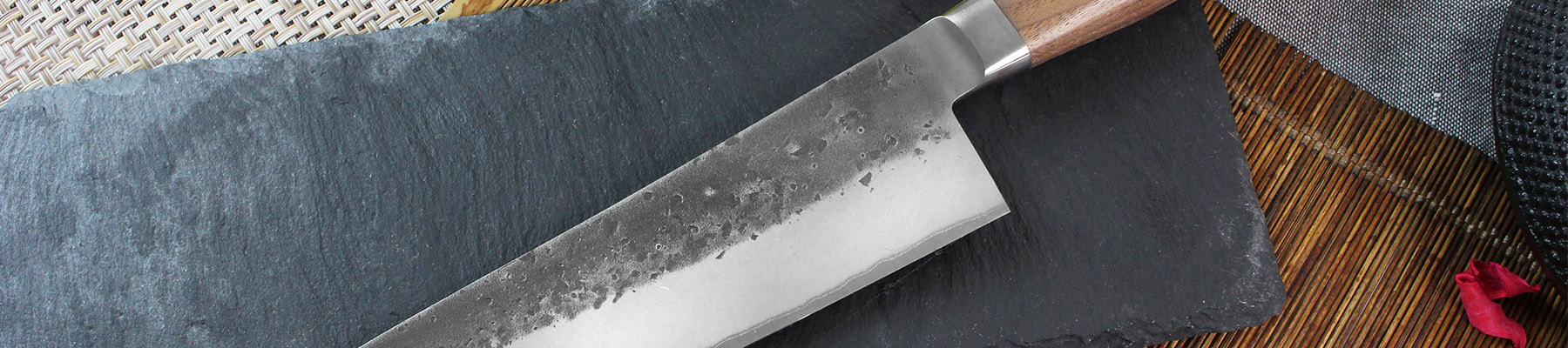 Couteau de chef japonais 21cm Nogami BS2 artisanal