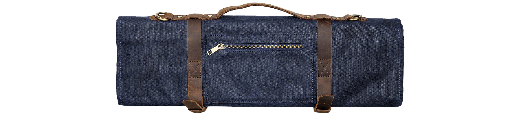Trousse de cuisinier vide 16 places en toile enduite