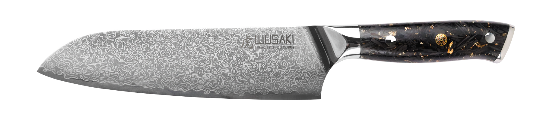 Couteau de chef Sakin Damas 10Cr 20cm