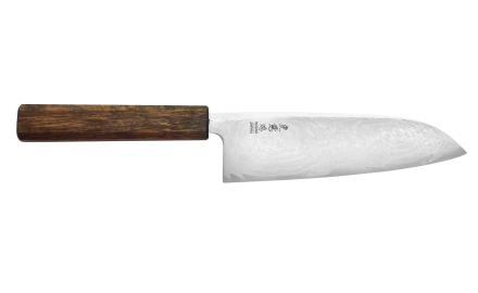Couteau santoku japonais artisanal 16,5cm Unagi G3