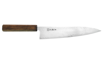 Couteau de chef japonais artisanal 21cm Unagi AUS10