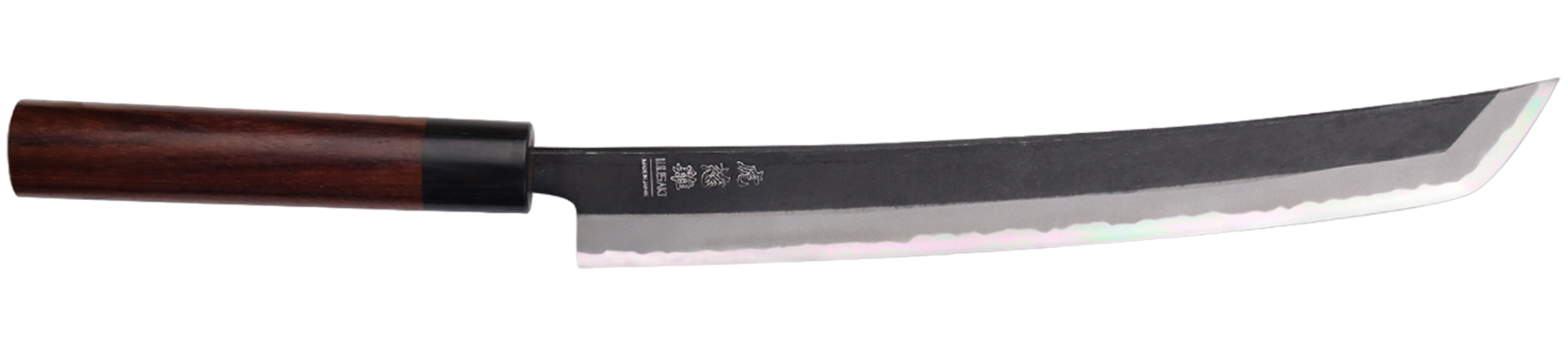 Couteau japonais artisanal Wusaki Sakimaru BS1 lame San Maï