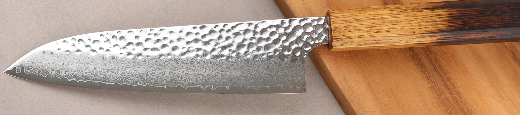 Couteau santoku japonais Yaketa VG10 17cm