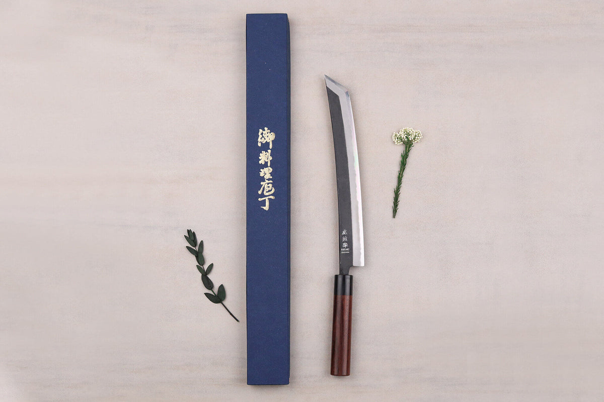 Handcrafted Japanese Knife Sakimaru BS1 San Mai Blade 27cm