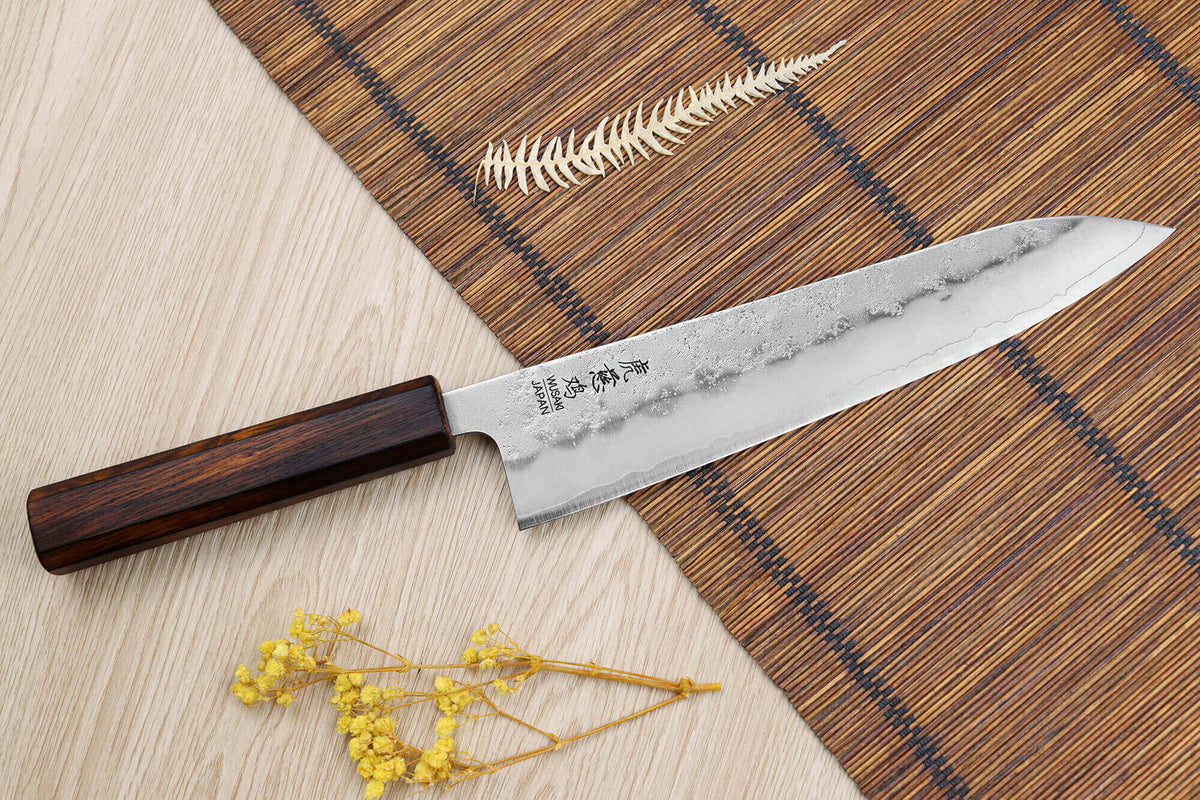 Couteau de chef japonais artisanal 21,5cm Yoshi G3