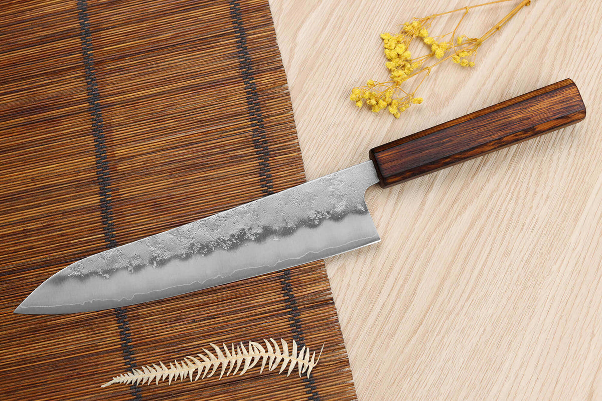 Couteau de chef japonais artisanal 21,5cm Yoshi G3