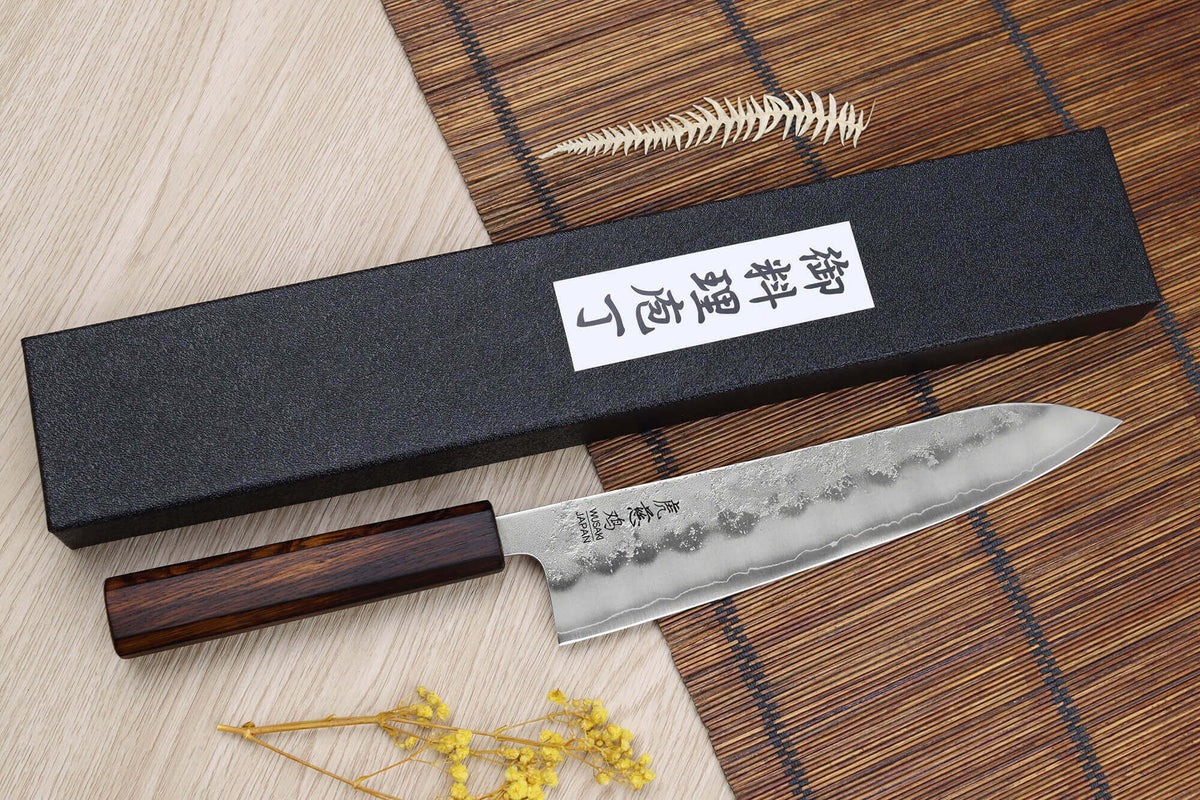 Couteau de chef japonais artisanal 21,5cm Yoshi G3