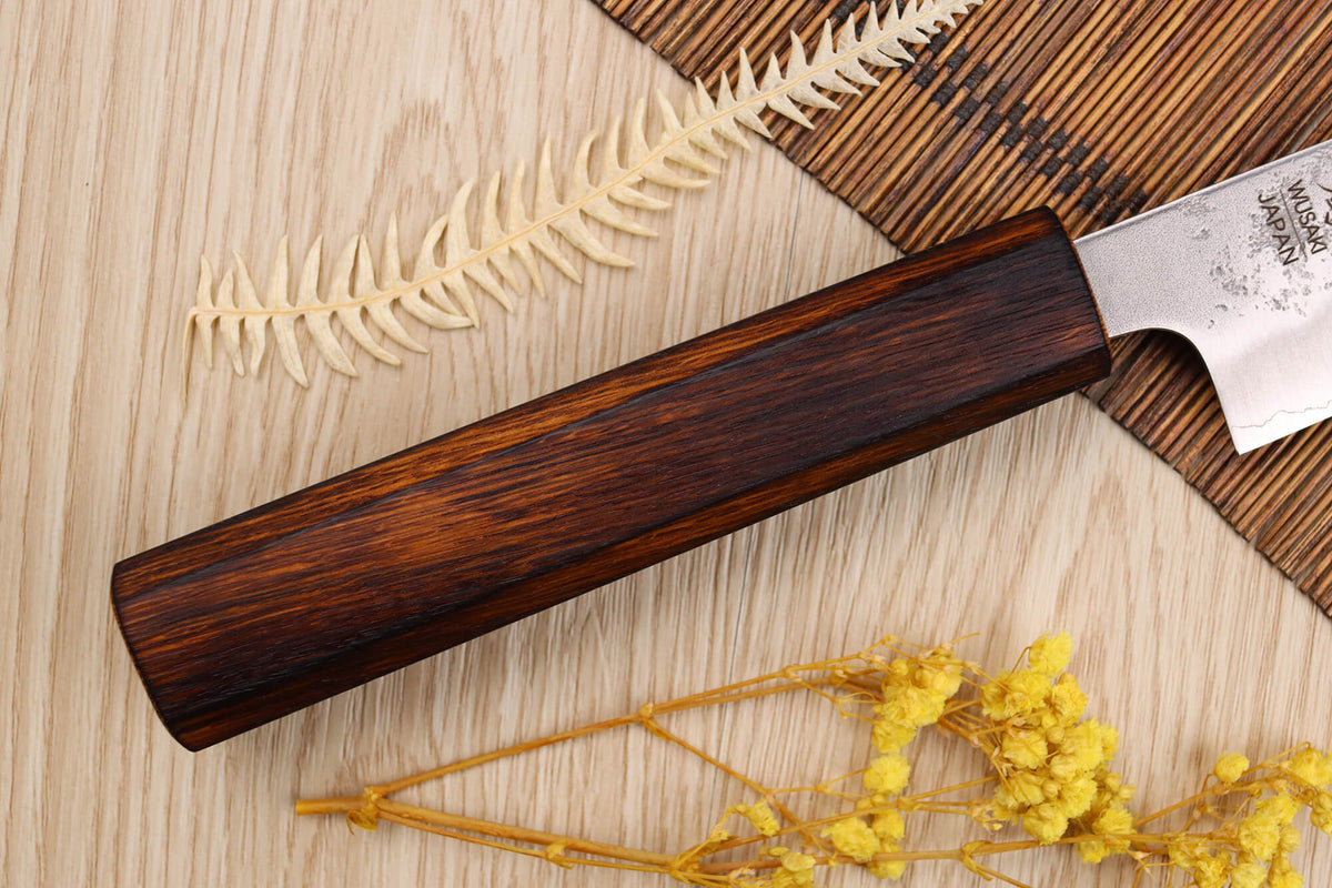 Couteau sujihiki japonais artisanal 24cm Yoshi G3