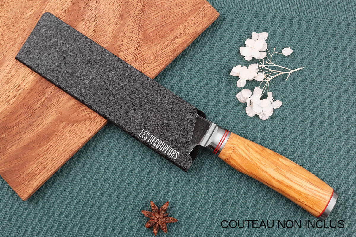 Lot de 6 protège-couteaux universels Les Découpeurs pour cuisine - Les Decoupeurs