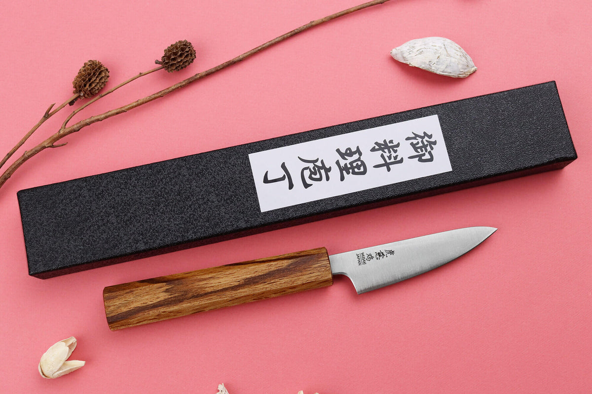 Couteau artisanal japonais Wusaki Migaki G3 office 8cm