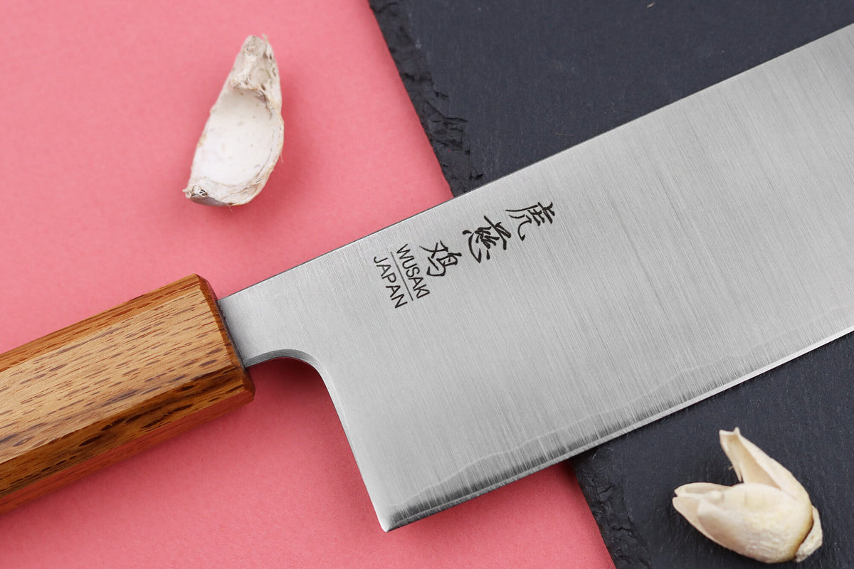 Couteau nakiri japonais artisanal 16,5cm Migaki G3