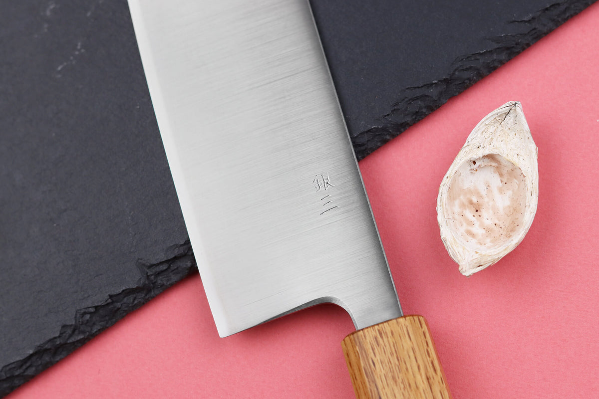 Couteau nakiri japonais artisanal 16,5cm Migaki G3