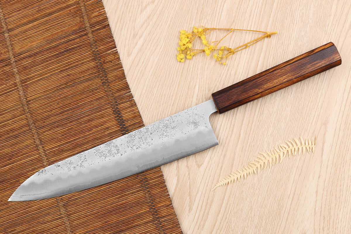 Couteau de chef japonais artisanal 24cm Yoshi G3