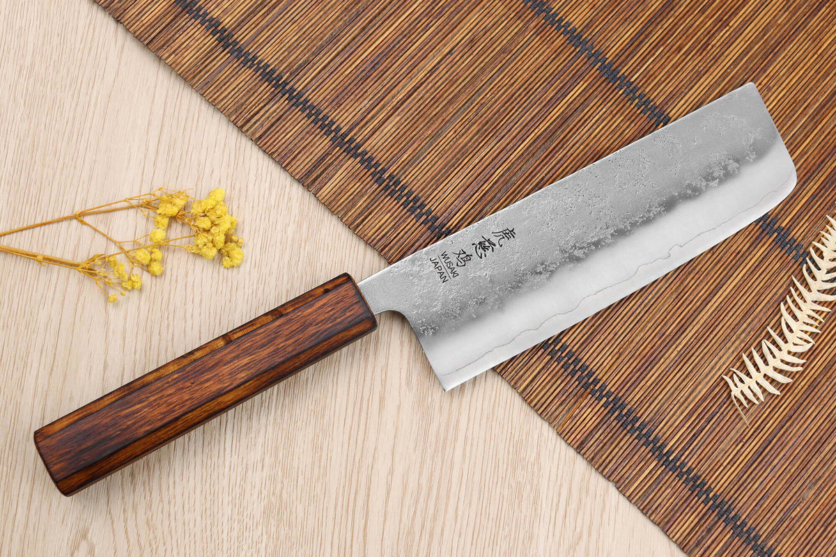 Couteau nakiri japonais artisanal 16,5cm Yoshi G3