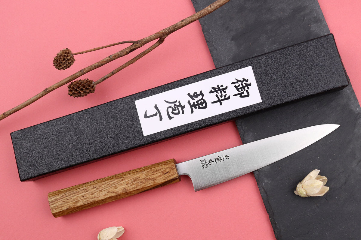 Couteau japonais artisanal universel 13,5cm Migaki G3