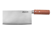Couteau de chef chinois Wusaki Padouk San Mai 17,5cm