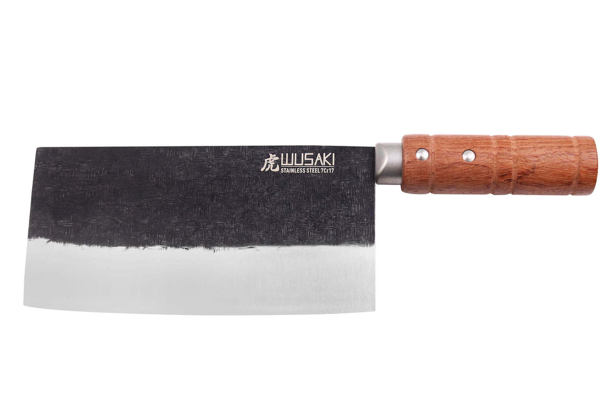 Wusaki Padouk Chinese Chef's Knife 17.5cm