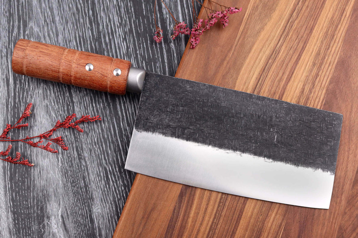 Wusaki Padouk Chinese Chef's Knife 17.5cm