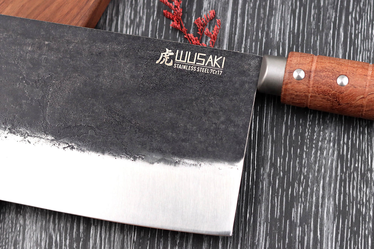 Couteau de chef chinois Wusaki Padouk 20cm