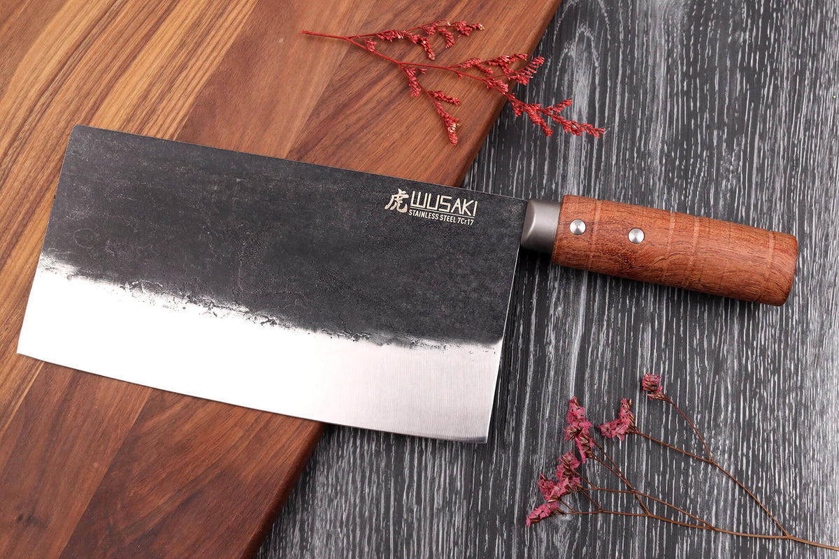 Couteau de chef chinois Wusaki Padouk 20cm