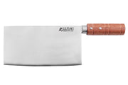 Couteau de chef chinois Wusaki Padouk San Mai 20cm