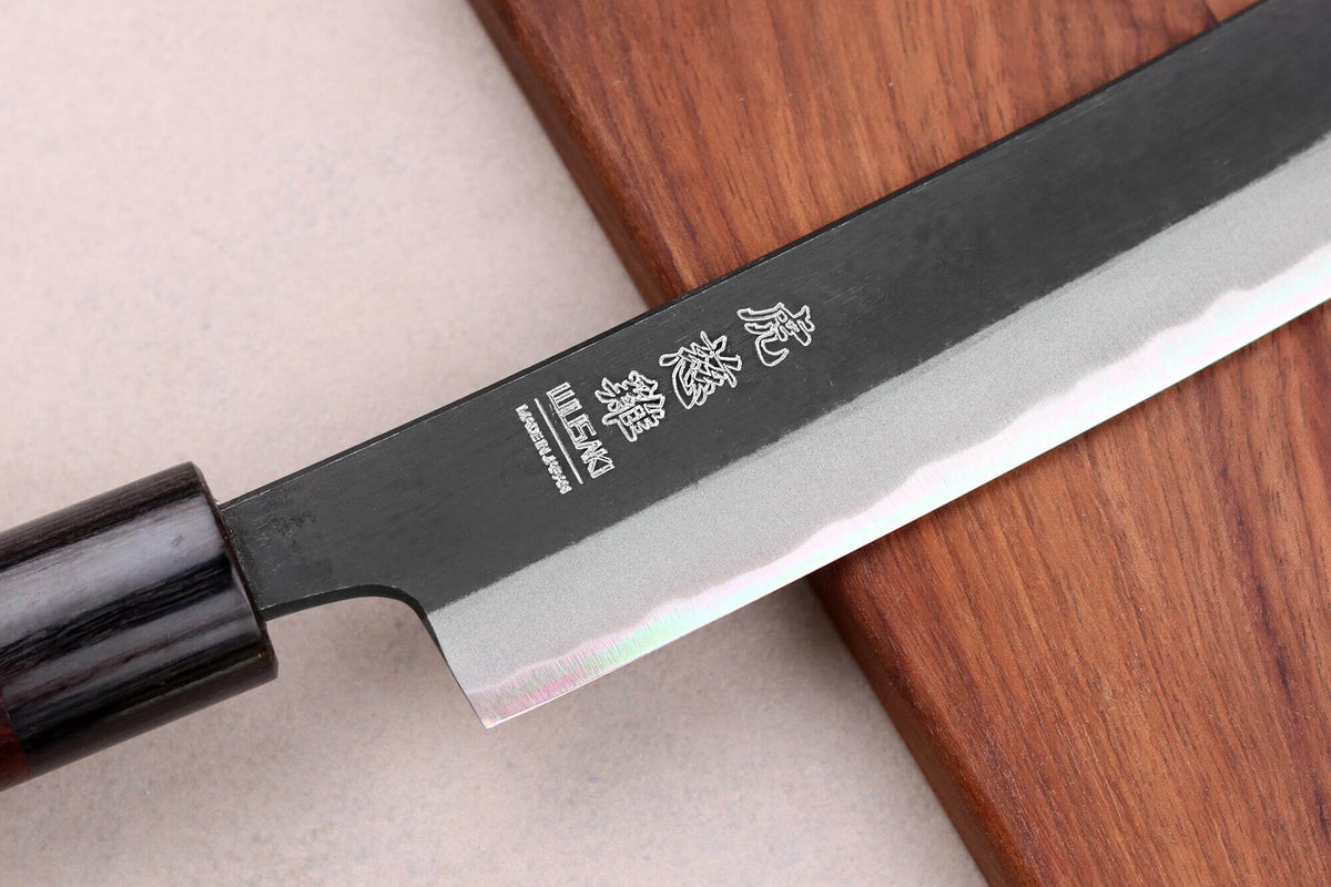 Handcrafted Japanese Knife Wusaki Sakimaru BS1 San Mai Blade 24cm