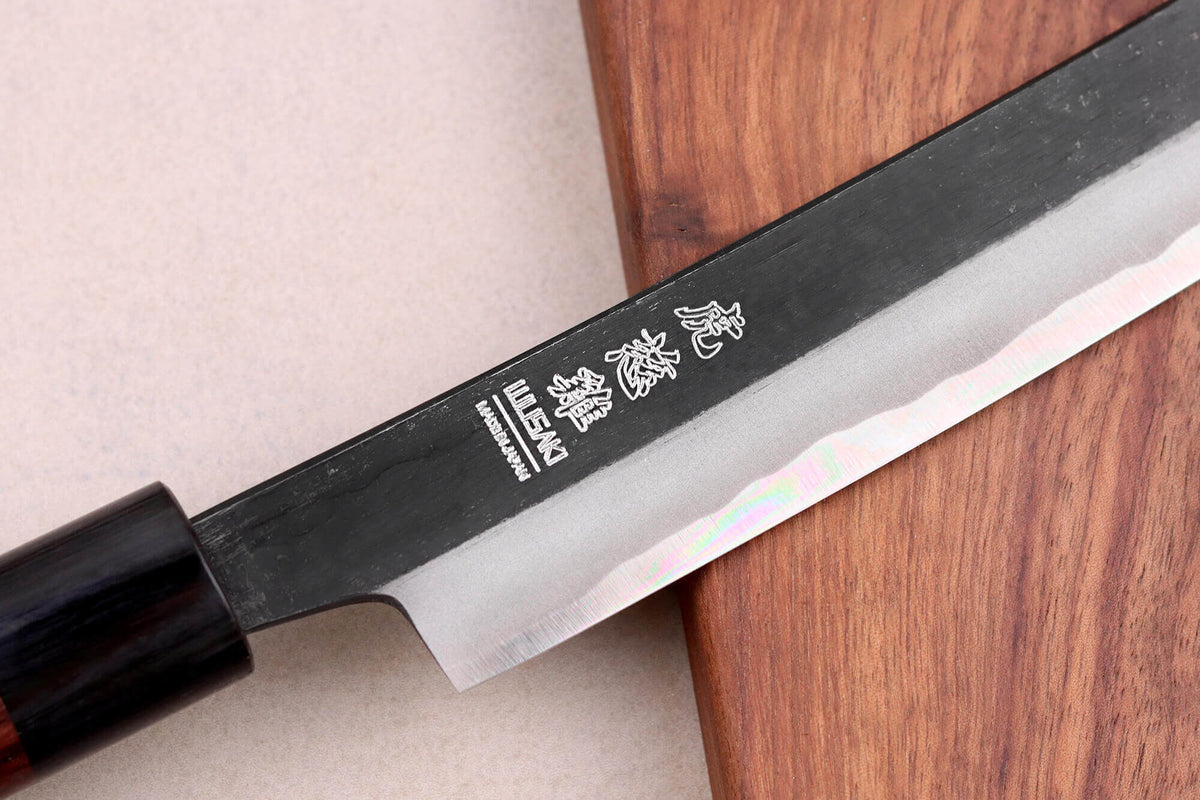 Handcrafted Japanese Knife Wusaki Sakimaru BS1 San Mai Blade 30cm