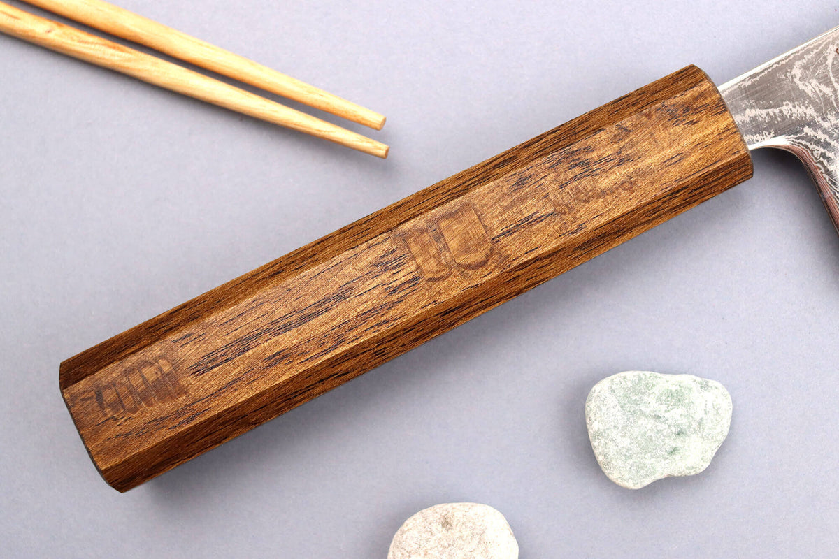 Couteau nakiri japonais artisanal 16,5cm Unagi AUS10