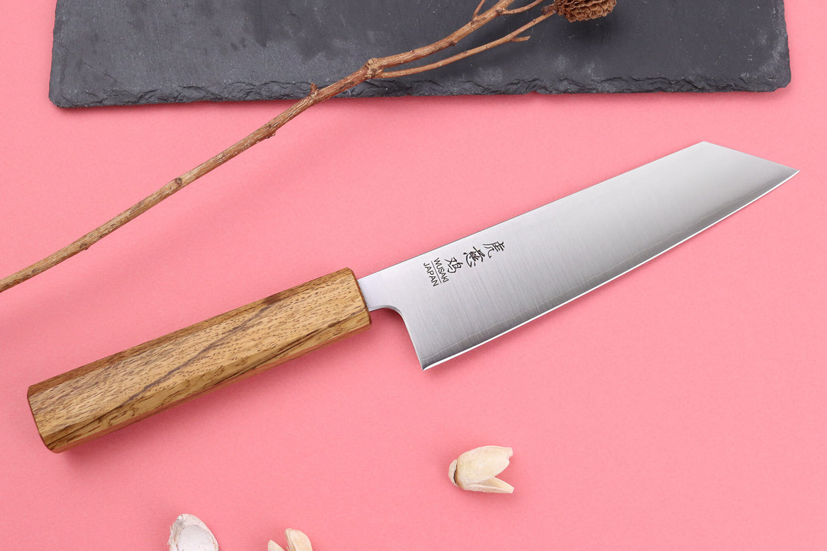 Handcrafted Japanese Bunka Knife Wusaki Migaki G3 16.5cm