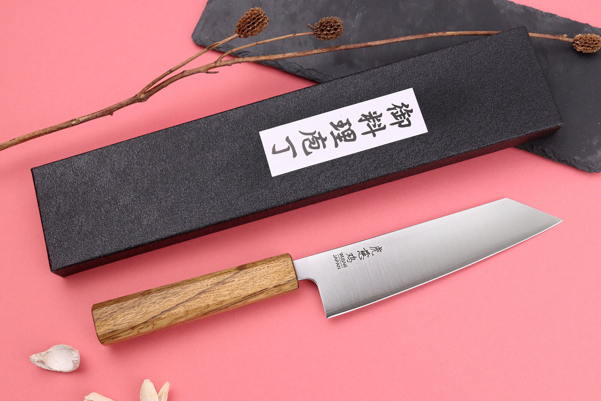 Handcrafted Japanese Bunka Knife Wusaki Migaki G3 16.5cm
