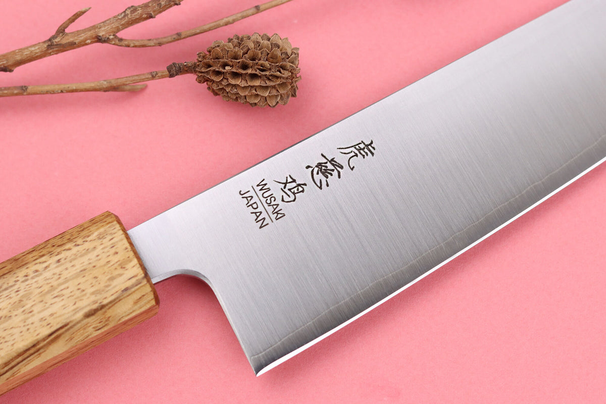 Handcrafted Japanese Bunka Knife Wusaki Migaki G3 16.5cm