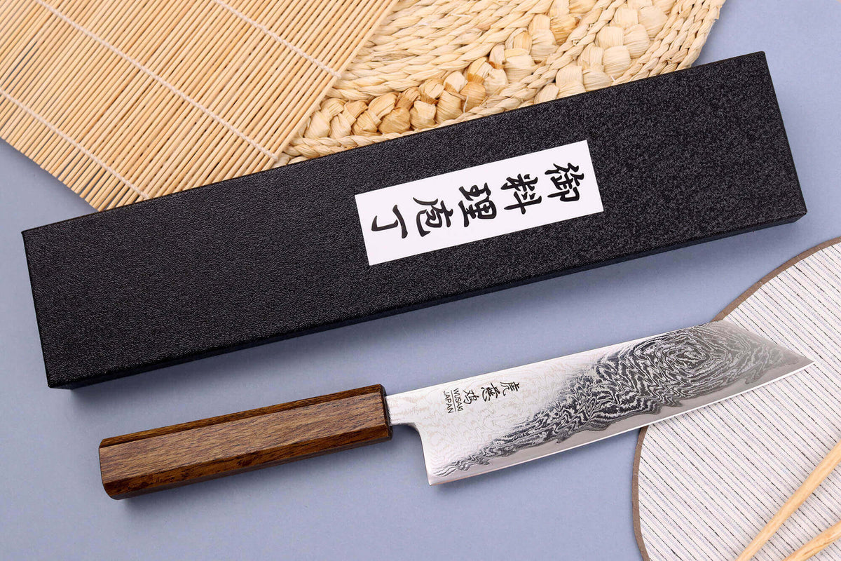 Handcrafted Japanese Bunka Knife 17.5cm Unagi AUS10