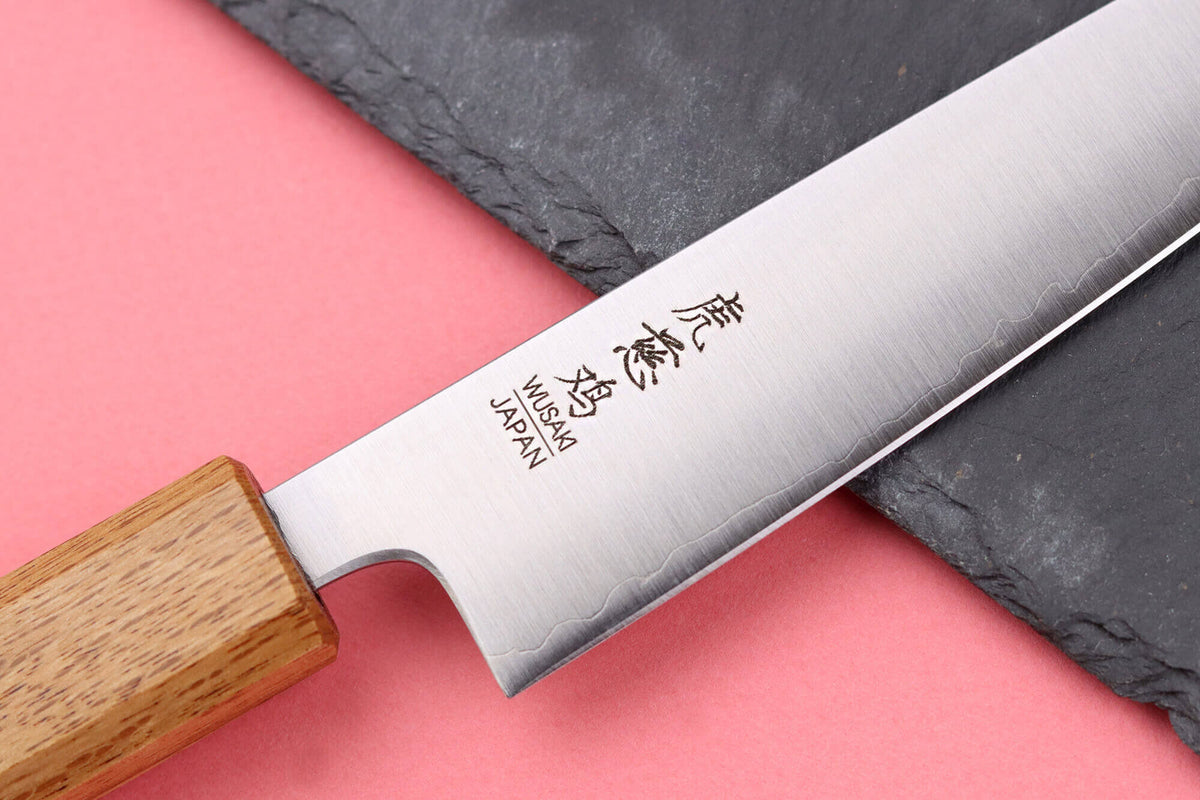Handcrafted Japanese Knife Wusaki Migaki G3 Utility 15cm