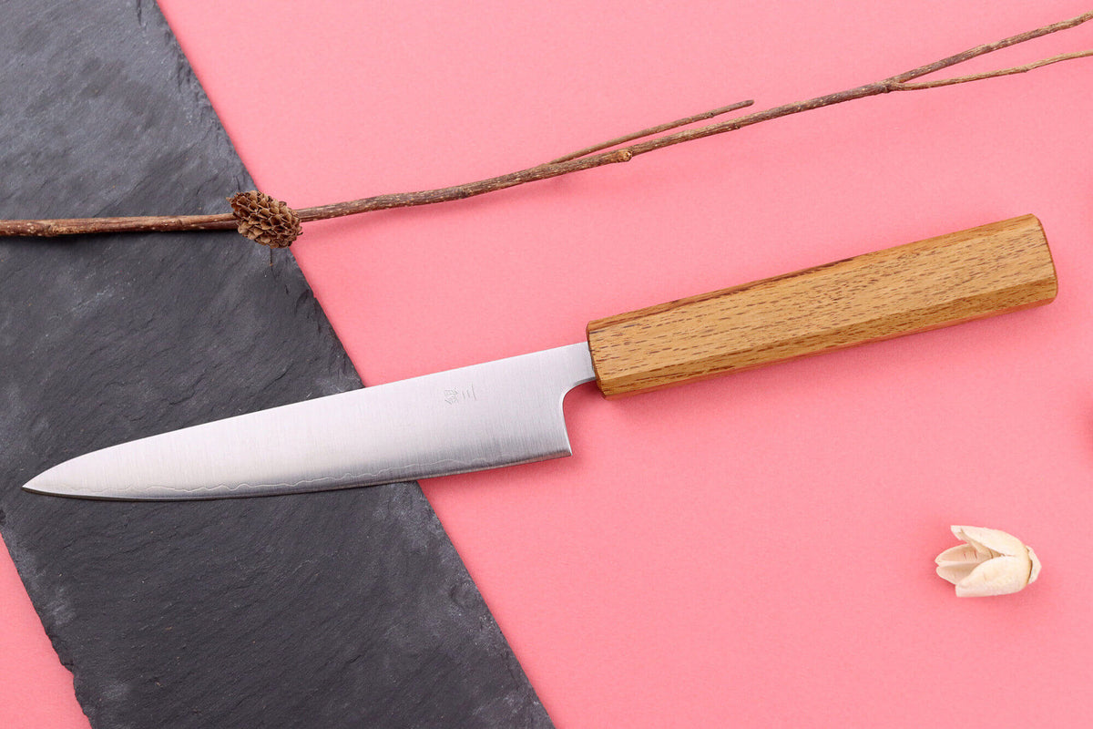 Handcrafted Japanese Knife Wusaki Migaki G3 Utility 15cm