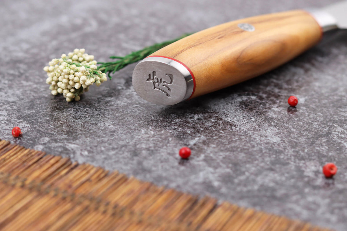 Damascus Knife Wusaki Fujiko 10CR Nakiri Blade 17cm