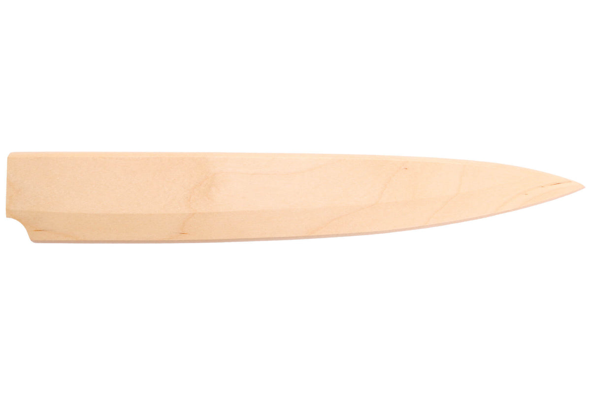 Wusaki Olive 7Cr Yanagiba Knife Olive Wood Handle 24cm + Saya