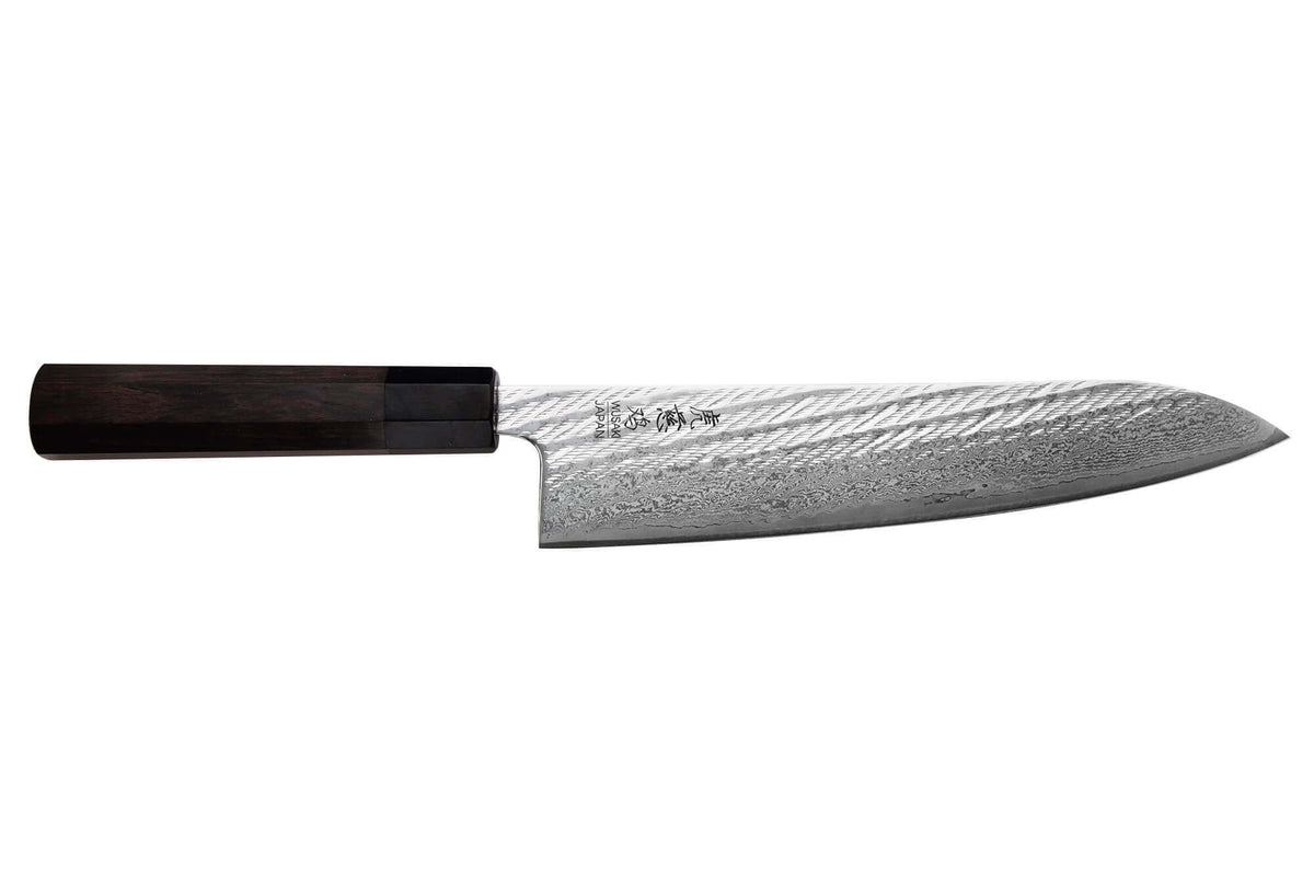 Handcrafted Japanese Chef's Knife 21cm Kuronawa G3 Damascus