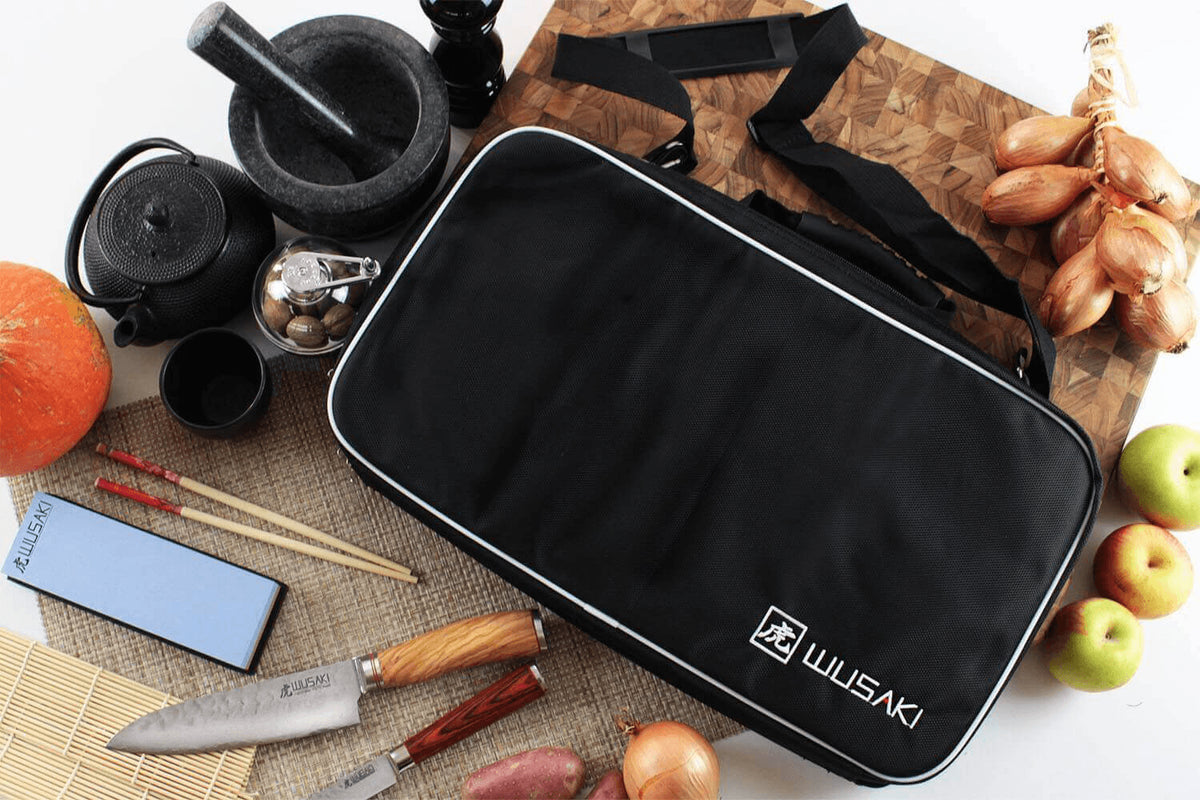 Mallette de cuisinier vide 21 places + 1 grande poche de rangement