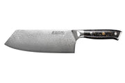 Couteau de chef chinois Sakin Damas 10Cr 19cm