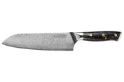 Couteau santoku Sakin Damas 10Cr 17cm