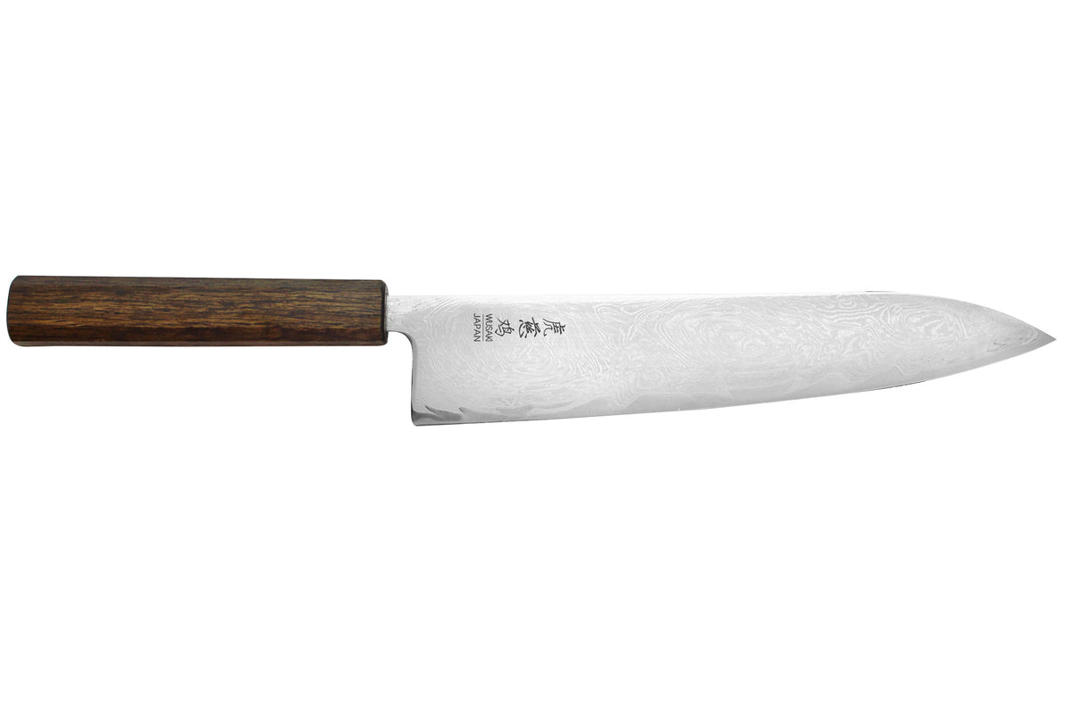 Couteau de chef japonais artisanal 24cm Unagi AUS10