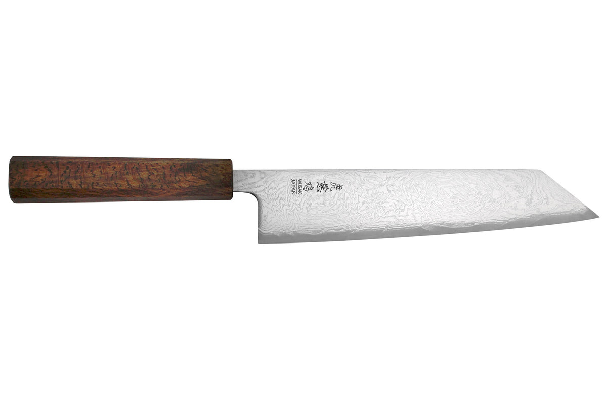 Couteau kiritsuke japonais artisanal 21cm Unagi AUS10