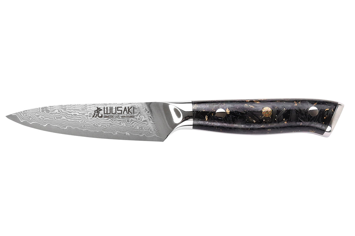 Sakin Damascus 10Cr Paring Knife 9cm