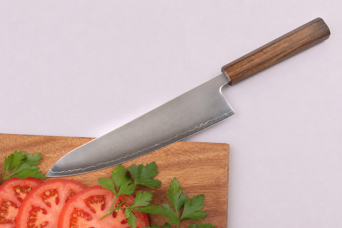 Handcrafted Japanese Gyuto Knife 21cm Wusaki Hikari SLD