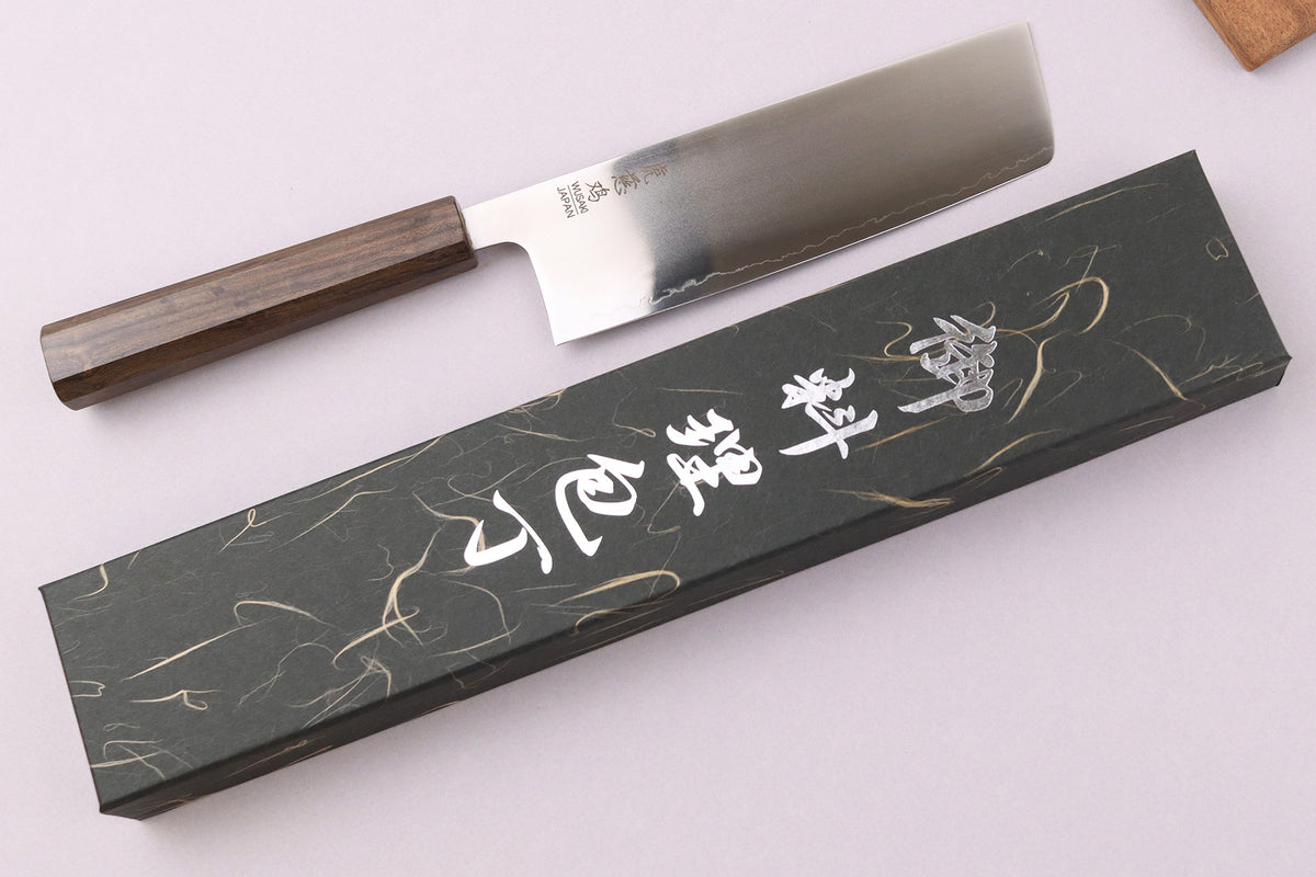 Handcrafted Japanese Nakiri Knife 16cm Wusaki Hikari SLD
