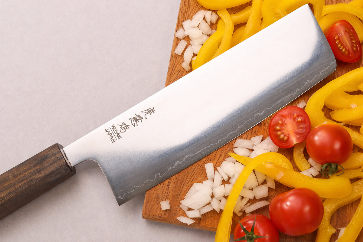 Handcrafted Japanese Nakiri Knife 16cm Wusaki Hikari SLD