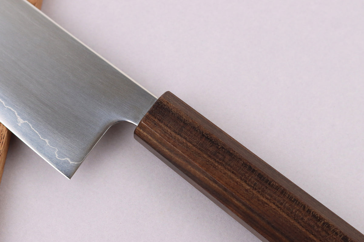 Couteau santoku kiritsuke japonais artisanal 17,5cm Wusaki Hikari SLD