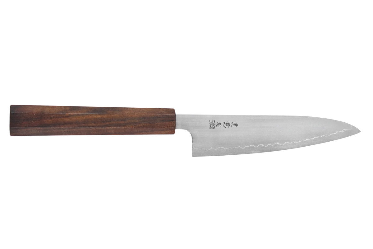 Handcrafted Japanese Utility Knife Wusaki Hikari SLD 13cm