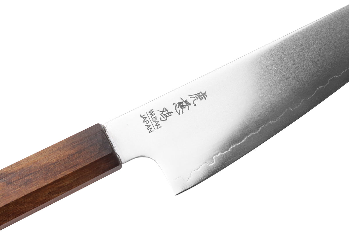 Handcrafted Japanese Utility Knife Wusaki Hikari SLD 13cm