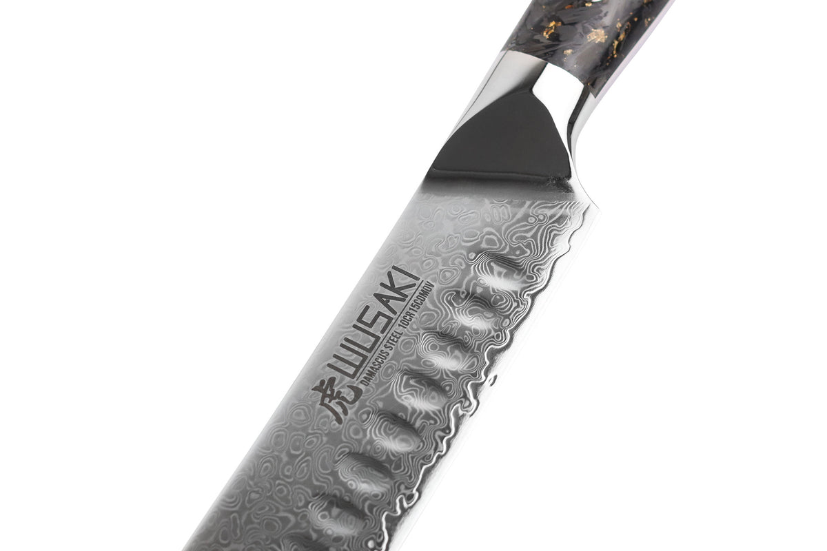 Sakin Damascus 10Cr Carving Knife 25cm